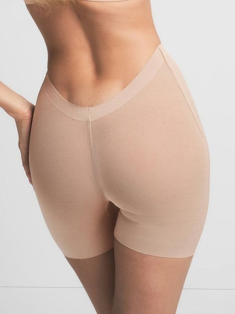 Skims tan clay Sheer Sculpt Low Back Short Women’s sz S NWT
